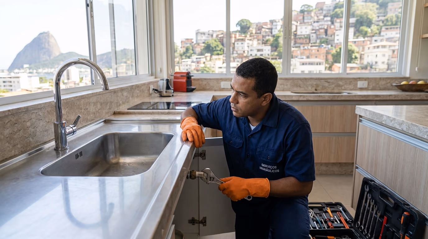 Atendimento hidráulico profissional