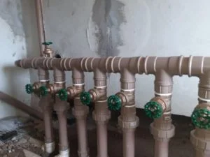 Barrilete colocado pelo Bombeiro Hidráulico na Barra da Tijuca